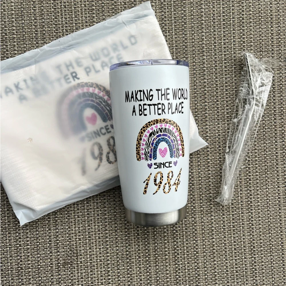 “1984” Stainless Steel Insulated Tumbler – 20oz